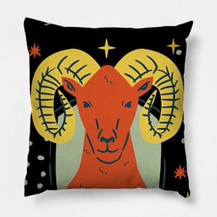 Aries Zodiac Star Sign Horoscope Astrology Pillow