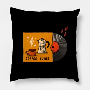 Coffee Tunes Pillow