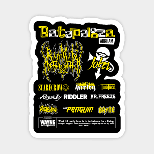 Batapalooza Festival Magnet