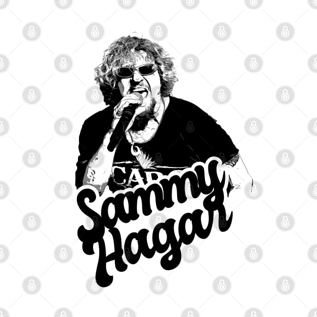 Sammy Hagar 80s Style classic by Hand And Finger