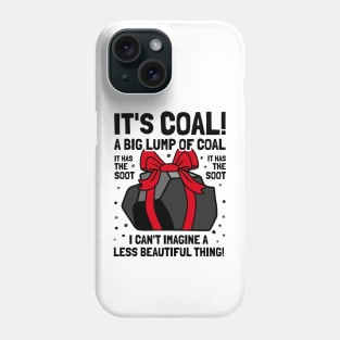 It's Coal! It's Corn Christmas Holiday Parody Phone Case