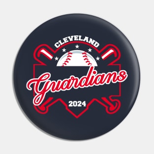 Guardians Baseball Pin