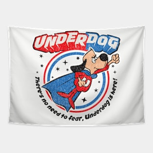 Underdog Is Here Worn Lts Tapestry