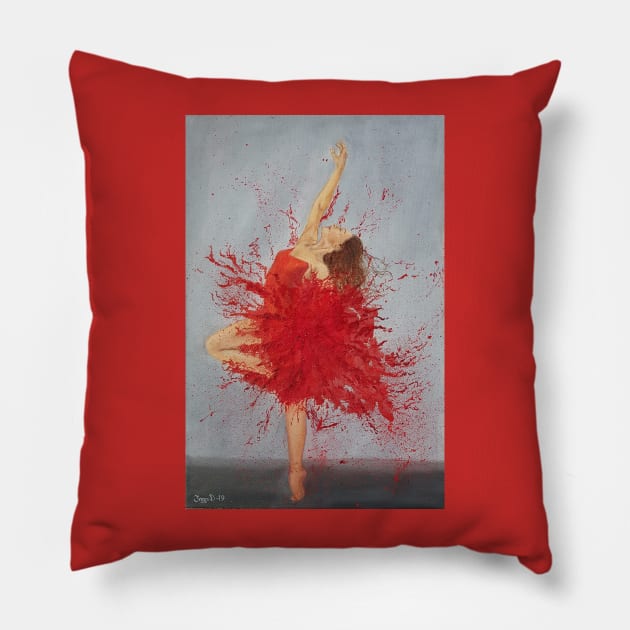 Explosion of Energy Pillow by Kunstner74