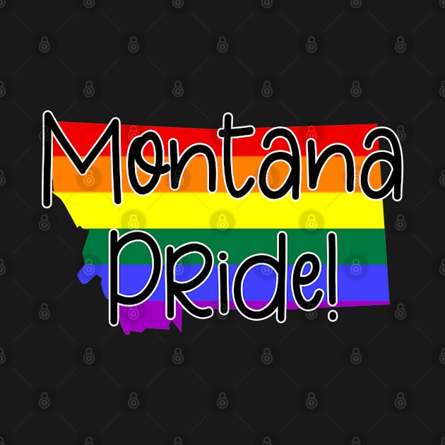 Montana Gay Pride by tropicalteesshop