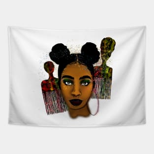 Rasta Girl Tapestry