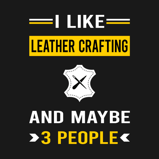 3 People Leather Crafting Craft Leathercraft Leatherwork Leatherworking by Good Day