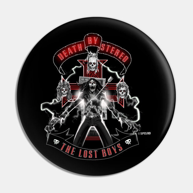 Death by Stereo/Lost Boys Pin by spacelord