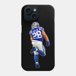 Jonathan Taylor #28 Runs Back Phone Case