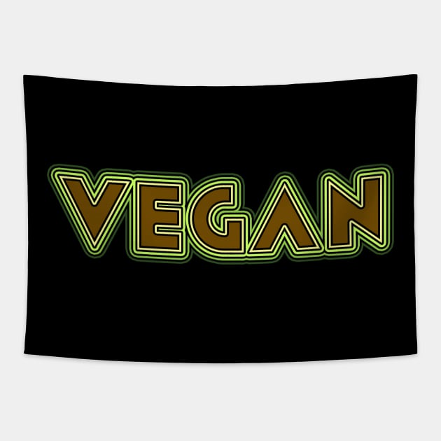 Vegan Avocado Tapestry by LazyDayGalaxy