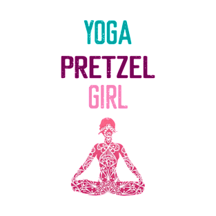 Pretzel Yoga Twisted Girl T-Shirt