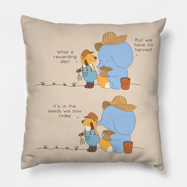 Harvest Pillow by Jang_and_Fox