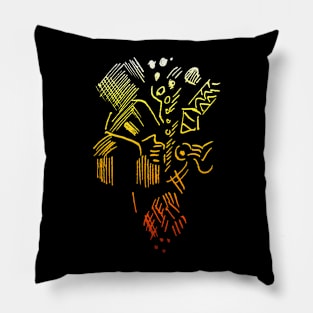 Pagan Viking Tribal Pillow