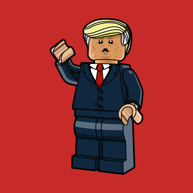 Discover LEGO Donald Trump - Donald Trump - T-Shirt