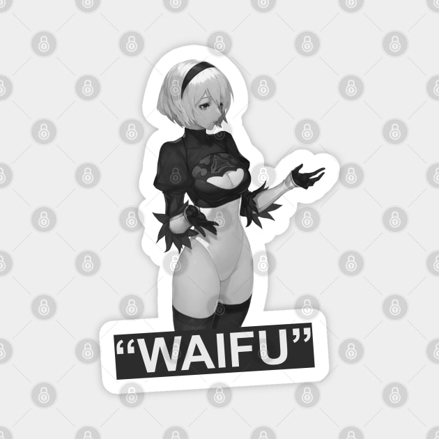 Nier 2b Waifu Magnet by cocorf