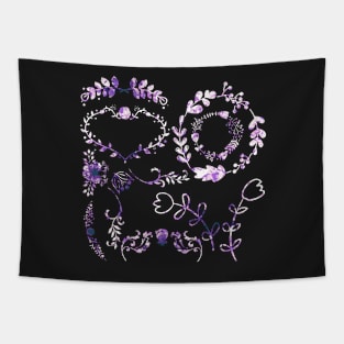 Untitled Floral Pattern Tapestry