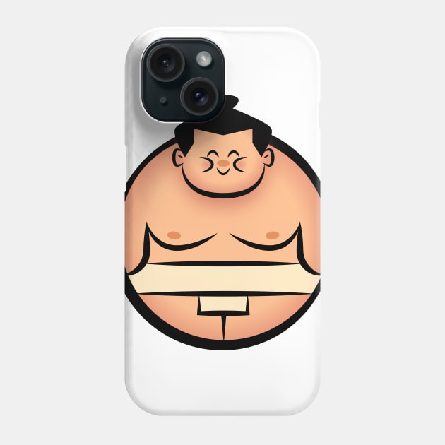 Chubby Sumo Phone Case by jmenas