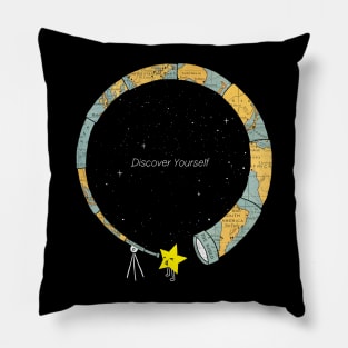 Discover yourself Pillow