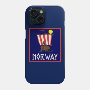 Norway drakkar ship Phone Case