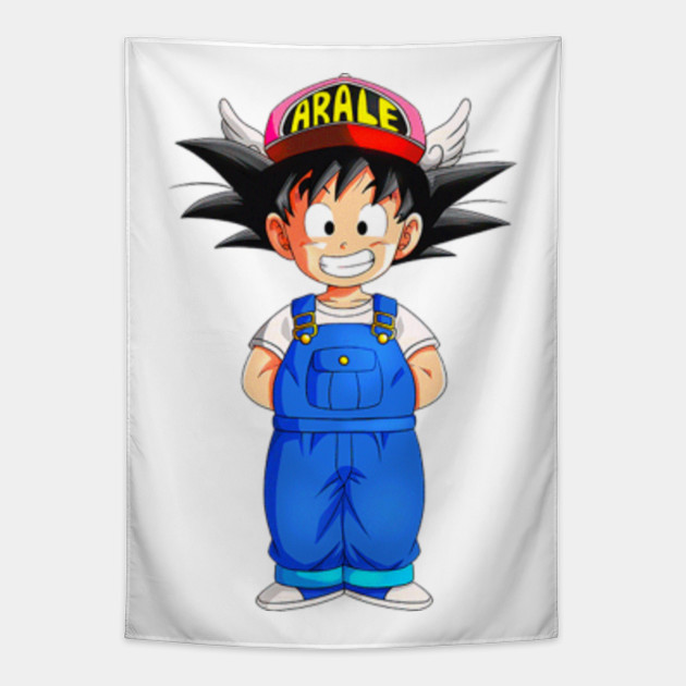 Arale Vs Goku Dragon Ball Super Arale Tapestry Teepublic