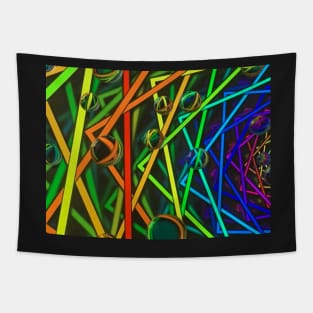 Water Drop Art Tapestry