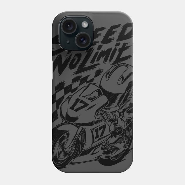 Speed no Limit Phone Case by BNXKT