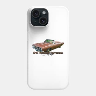 1967 Plymouth Barracuda Convertible Phone Case