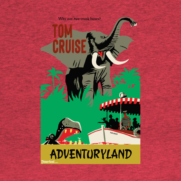 Disover TOM CRUISE - DISNERLAND PARODY - Disneyland - T-Shirt