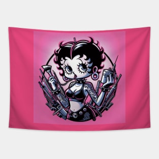 bety punk Tapestry