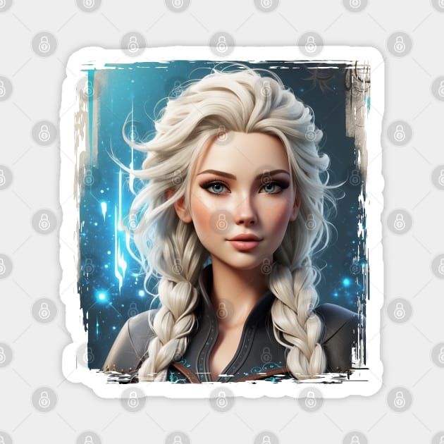 Elsa Magnet by Tiago Augusto