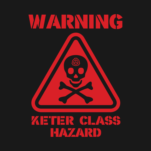 SCP Warning Keter Class Hazard by Pufahl