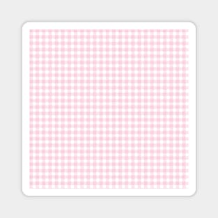 Pink gingham Magnet