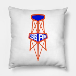 Oilers Rig Logo Tee Pillow