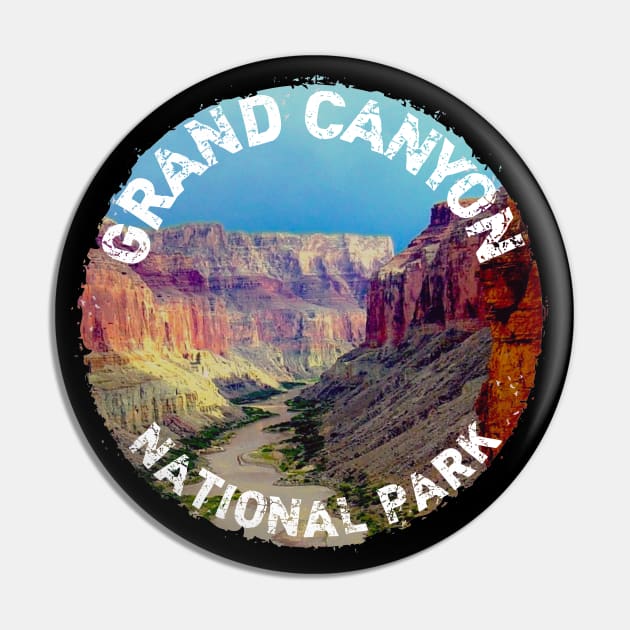Grand Canyon National Park Arizona Souvenir Nature Pin by Pine Hill Goods