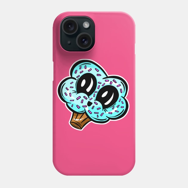 Sweet Cheeks Baby Blue Cupcakes Phone Case by Squeeb Creative