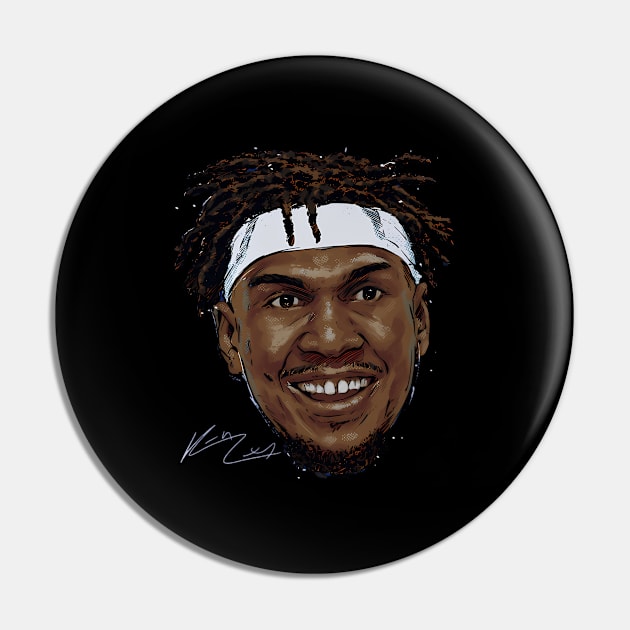 Kevon Looney en State Portrait Pin by Sink-Lux