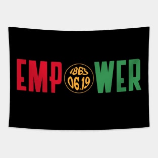 Empower Juneteenth Tapestry