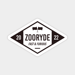 Zooryde Fast & Furious T-shirt Magnet