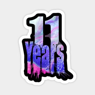 11 years Magnet