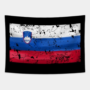 Slovenia Flag Tapestry