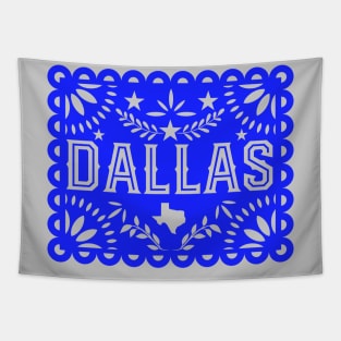 Dallas Texas Papel Picado Tapestry