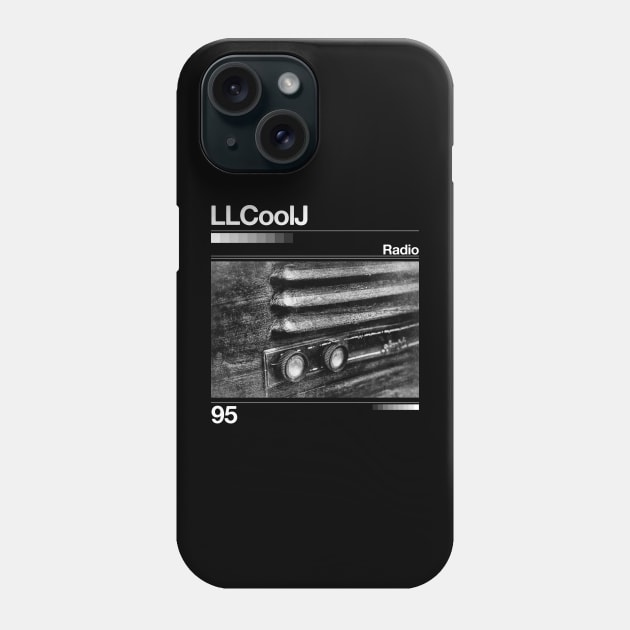 Radio - LL Cool J - Artwork 90's Design Phone Case by solutesoltey