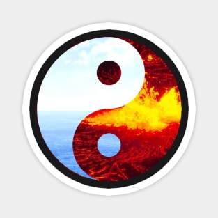 Fire-Water Yin-Yang Magnet