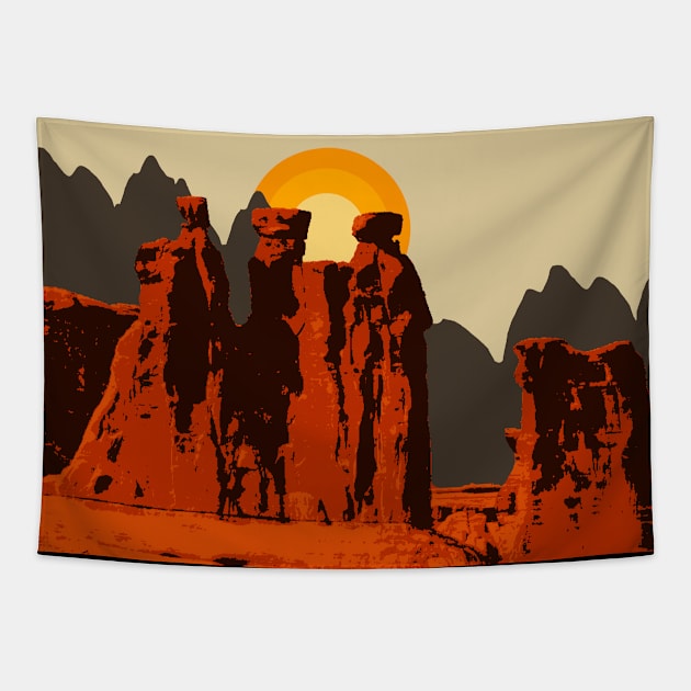 Bryce Canyon National park Utah Tapestry by Tonibhardwaj