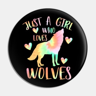 just a girl who loves wolves Pin