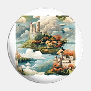 Castles Pattern 17 - Ireland Pin