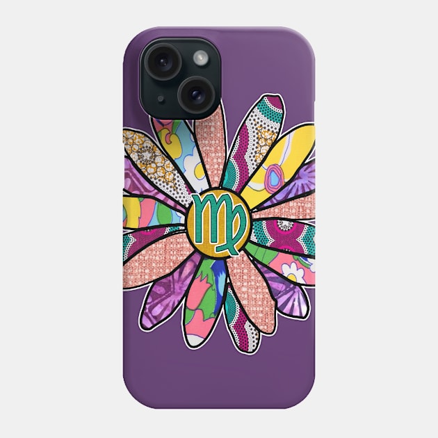 Virgo Spring vibes Flower Phone Case by artbyomega