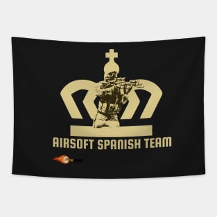 Airosft Spanish Team Soldier. Tapestry