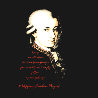 Wolfgang Amadeus Mozart T-Shirt