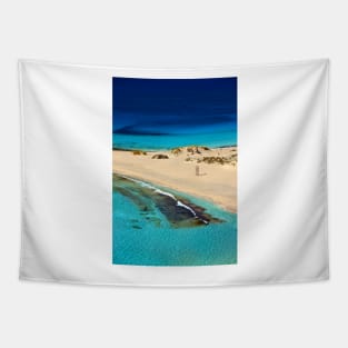 Simos beach - Elafonissos island Tapestry